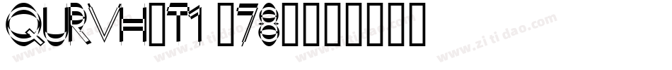 QURVH-T1 (78)字体转换